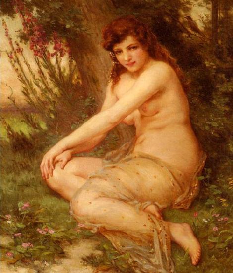 Guillaume Seignac La Nymphe de la Foret china oil painting image